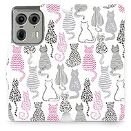 Mobiwear flip book for Motorola EDGE 50 Ultra - MX01S - Phone Case