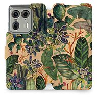Mobiwear flip book for Motorola EDGE 50 Ultra - VP05S - Phone Case