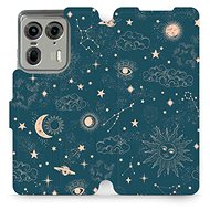 Mobiwear flip book for Motorola EDGE 50 Ultra - VP14S - Phone Case