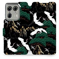 Mobiwear flip book for Motorola EDGE 50 Ultra - VP16S - Phone Case
