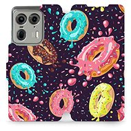 Mobiwear flip book for Motorola EDGE 50 Ultra - VP19S - Phone Case