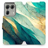 Mobiwear flip book for Motorola EDGE 50 Ultra - VP37S - Phone Case