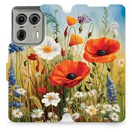 Mobiwear flip book for Motorola EDGE 50 Ultra - VP43S - Phone Case