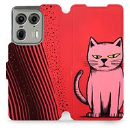Mobiwear flip book for Motorola EDGE 50 Ultra - VP54S - Phone Case