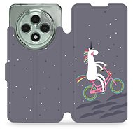 Mobiwear flip book for Oppo Reno12 FS 5G - V024P - Phone Case