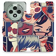 Mobiwear flip book for Oppo Reno12 FS 5G - VP18P - Phone Case