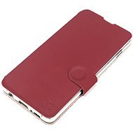 Mobiwear Soft Touch flip pro Nokia X30 5G - Cihlové & Béžové - Phone Case