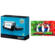 Nintendo Wii U Black Premium Pack (32GB) + Mario + Luigi - Game Console