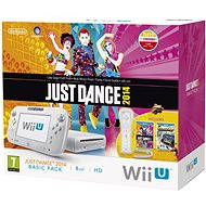 Nintendo Wii U White Basic Pack (8GB) + Wii Remote plus + Just Dance 2014+ 3 Games - Game Console