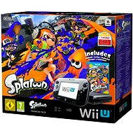 Nintendo Wii U Black Premium Pack (32GB) + Splatoon - Game Console