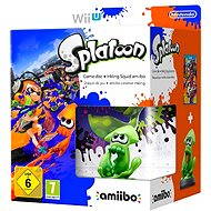 Nintendo Wii U - Splatoon + Amiibo Squid - Figure