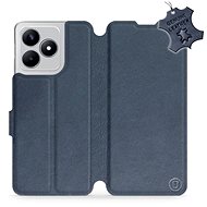 Kožené Mobiwear flip pro Realme C53 - modré - L_NBS - Phone Case