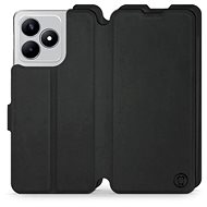Mobiwear Soft Touch flip pro Realme C53 - černé - Phone Case
