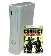 Microsoft Xbox 360 Arcade Edition C.I.A pack, wireless gamepad, Xbox Live silver konto, LAN, HDMI, 2 - Game Console