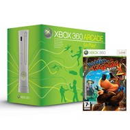 Microsoft Xbox 360 Arcade Edition + Banjo Kazooie: Nuts & Bolts a Halo Wars - Game Console