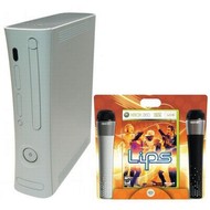 Microsoft Xbox 360 Arcade Edition + Lips - Game Console
