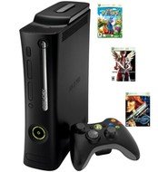 Microsoft Xbox 360 Elite Edition + Gears Of War II - Spielekonsole