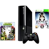 Microsoft Xbox 360 500GB (Reface Edition) + Plants vs Zombie (voucher) + Fable Anniversary (krabica) - Herná konzola