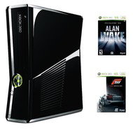 Microsoft Xbox 360 250GB Black Piano Value Pack - Game Console