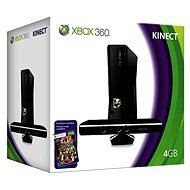 Microsoft Xbox 360 4GB Kinect Bundle (Slim Edition) - Herní konzole