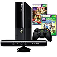 Microsoft Xbox 360 4GB Kinect Bundle + Kinect Adventures + Kinect Sports 2 (Reface Edition) - Game Console
