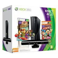 Microsoft Xbox 360 4GB Kinect Bundle + Zdarma hra Carnival Games In Action (Kinect Ready) - Game Console