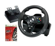 Volant pro Xbox 360 Logitech DriveFX Axial Feedback Wheel s hrou Project Gotham Racing 4 CZ - -