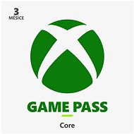 Xbox Game Pass Core - 3 měsíční členství - Dobíjecí karta