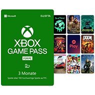 PC Game Pass - 3 Monats Abonnement (für PCs mit dem Betriebssystem Windows 10) - Prepaid-Karte