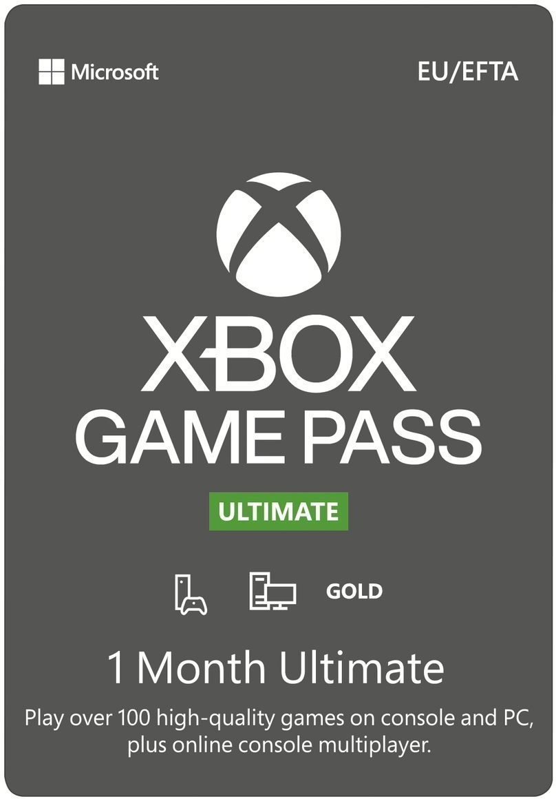 Xbox Game Pass Ultimate - 1 month subscription - Prepaid Card