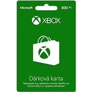 Microsoft Xbox Live-Geschenkkarte im Wert von 800 CZK - Prepaid-Karte