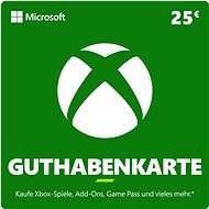 Xbox Live Geschenkkarte im Wert von 25 EUR - Prepaid-Karte