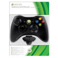 Microsoft XBOX 360 Wireless Controller Black + Play&Charge Kit Black - Gamepad