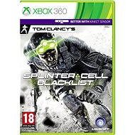  Xbox 360 - Tom Clancy's: Splinter Cell: Blacklist CZ  - Console Game