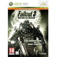 Xbox 360 - Fallout 3: Broken Steel + Point Lookout - Hra na konzolu