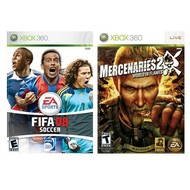 Game For Xbox 360 - DOUBLE UP - Fifa 08 + Mercenaries 2: World In Flames - Console Game