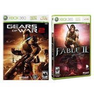 Game For Xbox 360 - DOUBLE UP - Gears Of War 2 + Fable 2 - Console Game