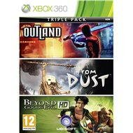 Xbox 360 - Ubisoft Triple Pack (Beyond Good & Evil, Outland, From Dust) - Hra na konzoli