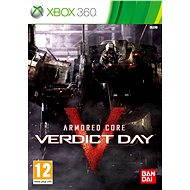  Xbox 360 - Armored Core: Verdict Day  - Console Game