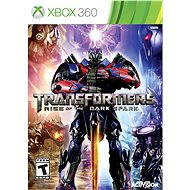 X360 - Transformers: Rise of The Dark Spark  - Console Game