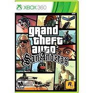 Xbox 360 - Grand Theft Auto San Andreas - Hra na konzolu