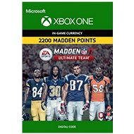 Madden NFL 17: MUT 2200 Madden Points Pack - Xbox One DIGITAL - Konzol játék