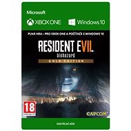 RESIDENT EVIL 7 biohazard Gold Edition - Xbox One/Win 10 Digital - PC-Spiel und XBOX-Spiel