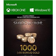 Middle-Earth: Shadow of War – 1000 (+50 Bonus) Gold  - (Play Anywhere) DIGITAL - Herní doplněk