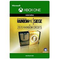 Tom Clancy's Rainbow Six Siege Currency pack 2670 Rainbow credits - Xbox Digital - Videójáték kiegészítő
