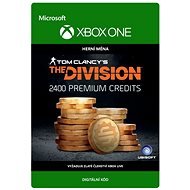 Tom Clancy's The Division: Currency pack 2400 Premium Credits - Xbox One Digital - Gaming-Zubehör