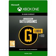 PLAYERUNKNOWN'S BATTLEGROUNDS 1,100 G-Coin  - Xbox One DIGITAL - Gaming Accessory