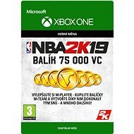 NBA 2K19: 75,000 VC - Xbox One Digital - Gaming-Zubehör