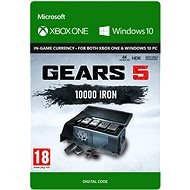Gears 5: 10000 + 2500 Iron - Xbox One Digital - Gaming Accessory
