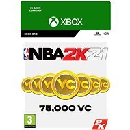 NBA 2K21: 75,000 VC – Xbox Digital - Herný doplnok